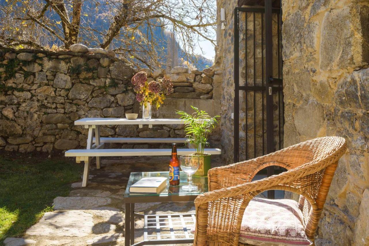 Вилла La Borda Del Pueyo Borda Rural Pirineo Aragones Эль-Пуэйо-де-Хака Экстерьер фото